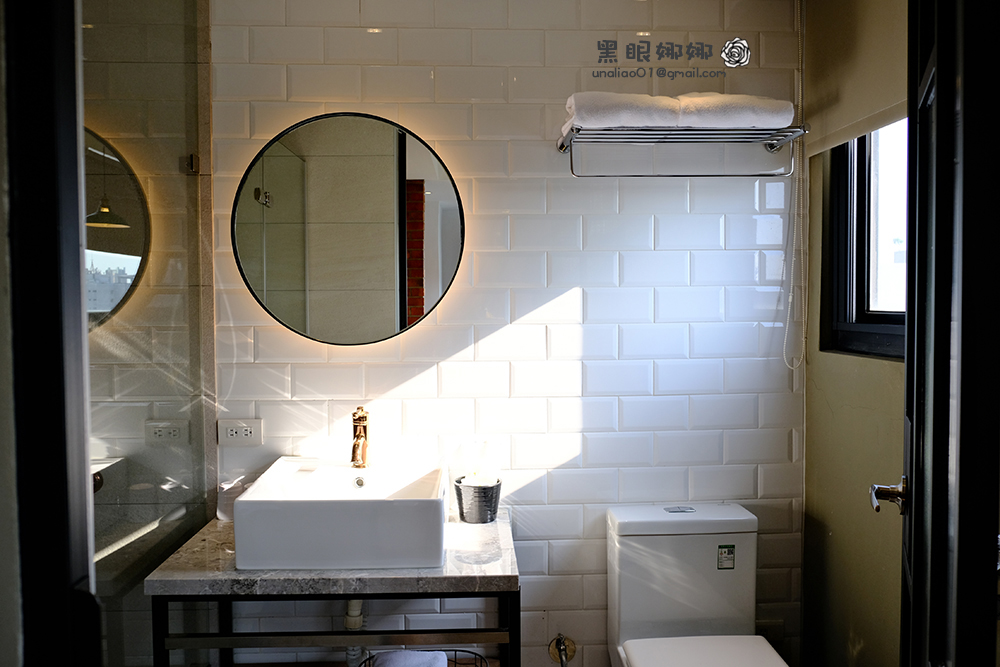 台中東旅 行政客房 浴室擺設