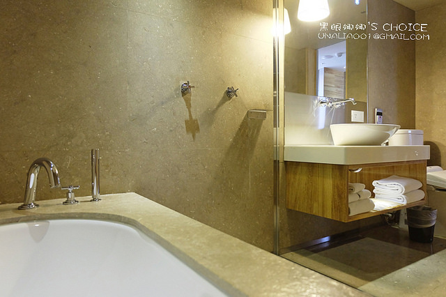 台中薆悅酒店房間浴缸