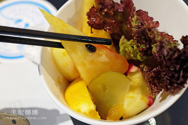台南赤崁璽樓餐廳 水果沙拉食材