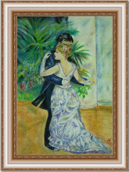 Renoir臨摹畫框