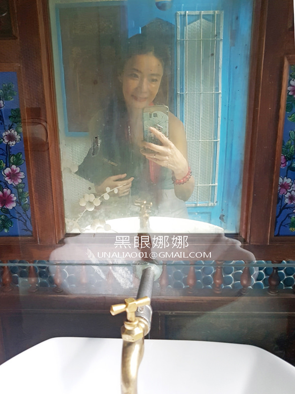 台南赤崁璽樓餐廳 洗手間化妝鏡